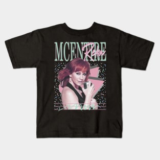 Vintage Reba McEntire Classic Country Legend Kids T-Shirt